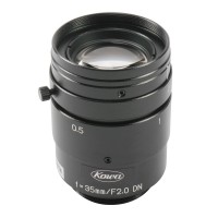 Kowa LM35JC5M-IR 2/3" 35mm F2.0 Manual Iris C-Mount Lens, 5 Megapixel Rated, IR Corrected